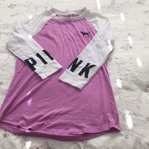 Victoria’s Secret Pink Baseball Tee